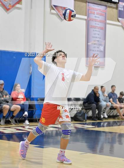 Thumbnail 2 in Canyon Crest Academy vs Mt. Carmel (West Coast Challenge) photogallery.