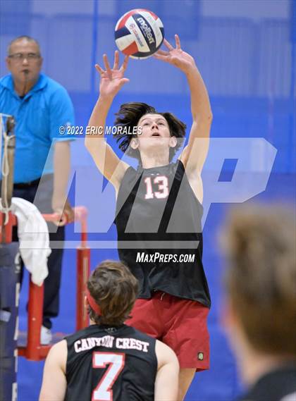 Thumbnail 2 in Canyon Crest Academy vs Mt. Carmel (West Coast Challenge) photogallery.