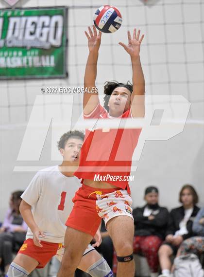 Thumbnail 3 in Canyon Crest Academy vs Mt. Carmel (West Coast Challenge) photogallery.