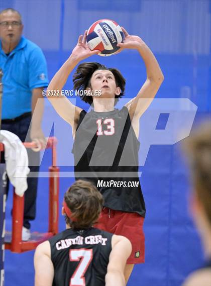 Thumbnail 1 in Canyon Crest Academy vs Mt. Carmel (West Coast Challenge) photogallery.