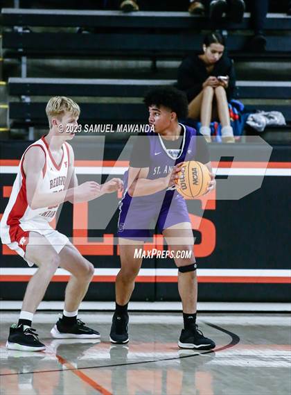 Thumbnail 1 in Redondo Union vs St. Anthony (Beverly Hills Tournament Semi-Final) photogallery.