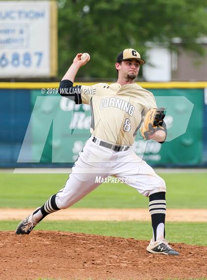 Thumbnail 3 in Corning-Painted Post vs. Kingston (NYSPHSAA Class AA Regional Semifinal) photogallery.