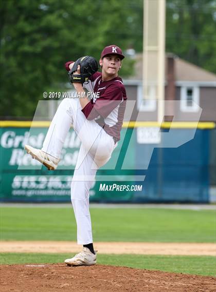 Thumbnail 1 in Corning-Painted Post vs. Kingston (NYSPHSAA Class AA Regional Semifinal) photogallery.