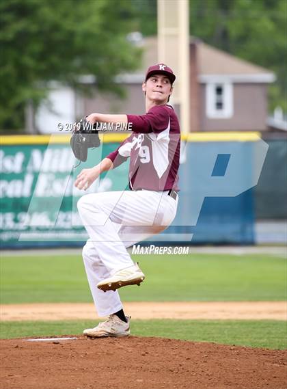 Thumbnail 1 in Corning-Painted Post vs. Kingston (NYSPHSAA Class AA Regional Semifinal) photogallery.