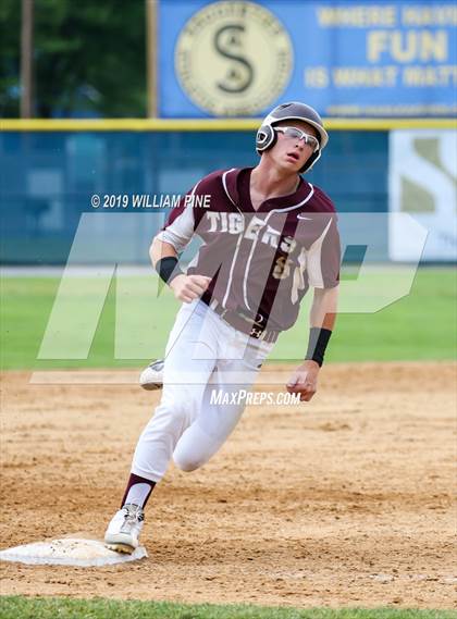 Thumbnail 1 in Corning-Painted Post vs. Kingston (NYSPHSAA Class AA Regional Semifinal) photogallery.