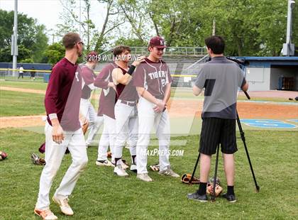 Thumbnail 1 in Corning-Painted Post vs. Kingston (NYSPHSAA Class AA Regional Semifinal) photogallery.