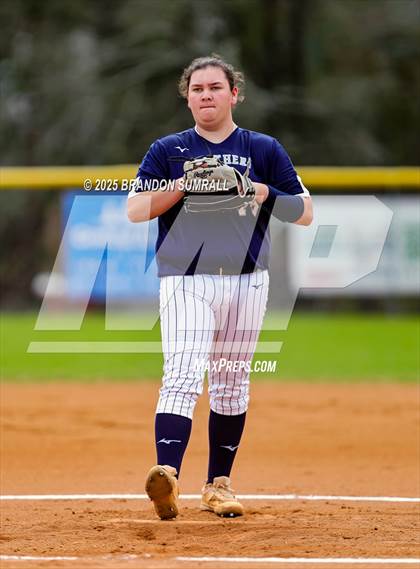 Thumbnail 2 in Jemison vs Verbena (Chilton County Tournament Round 1) photogallery.