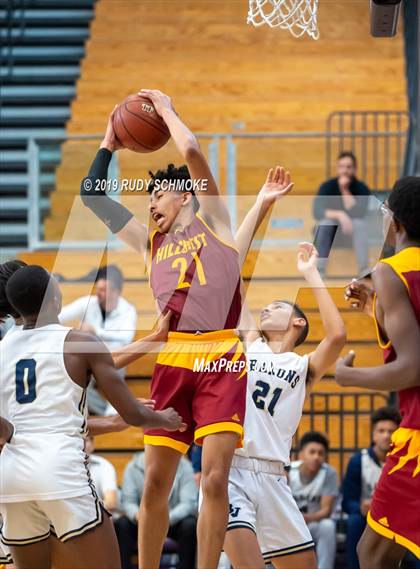 Thumbnail 2 in Hillcrest vs. Bonita Vista (BSN Sports Showcase) photogallery.