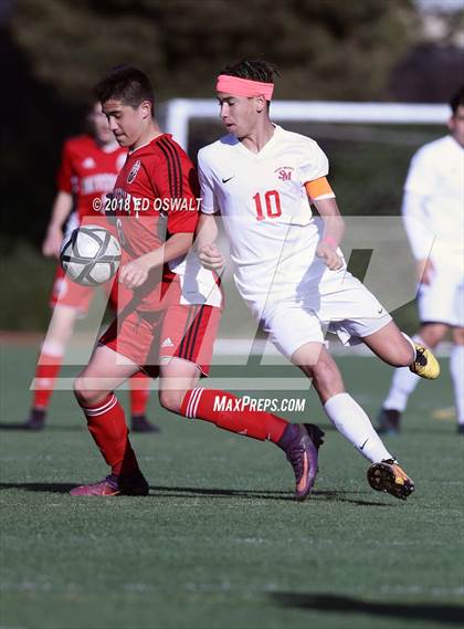 Thumbnail 2 in University vs. Saint Mary's (CIF NCS D4 Semifinal) photogallery.