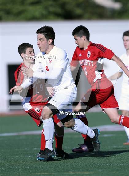 Thumbnail 2 in University vs. Saint Mary's (CIF NCS D4 Semifinal) photogallery.