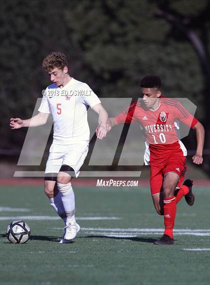 Thumbnail 1 in University vs. Saint Mary's (CIF NCS D4 Semifinal) photogallery.