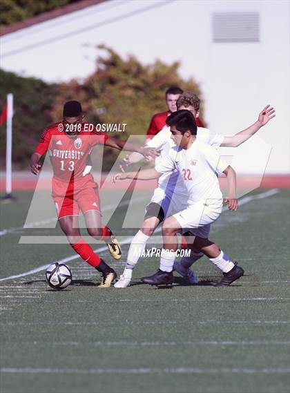 Thumbnail 2 in University vs. Saint Mary's (CIF NCS D4 Semifinal) photogallery.