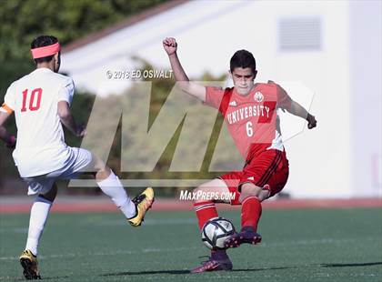 Thumbnail 2 in University vs. Saint Mary's (CIF NCS D4 Semifinal) photogallery.