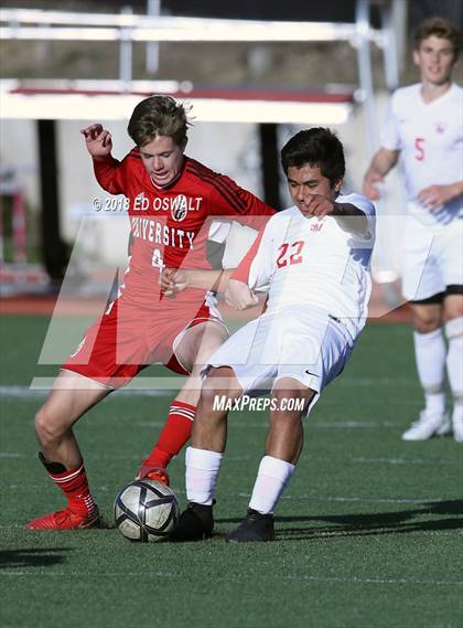 Thumbnail 1 in University vs. Saint Mary's (CIF NCS D4 Semifinal) photogallery.