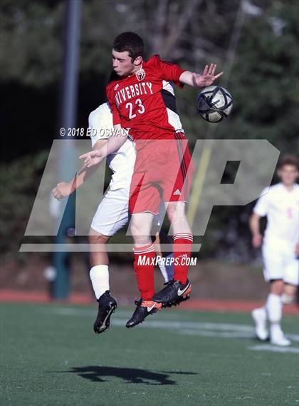 Thumbnail 2 in University vs. Saint Mary's (CIF NCS D4 Semifinal) photogallery.