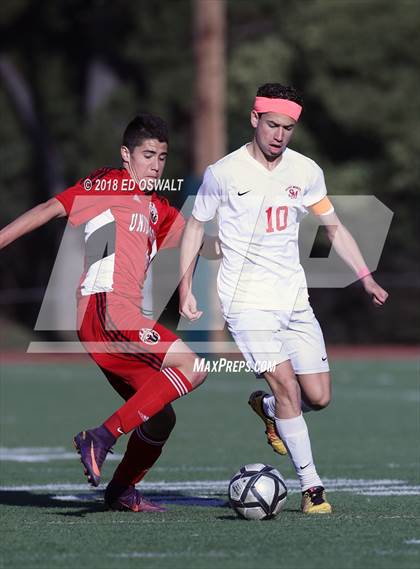 Thumbnail 2 in University vs. Saint Mary's (CIF NCS D4 Semifinal) photogallery.