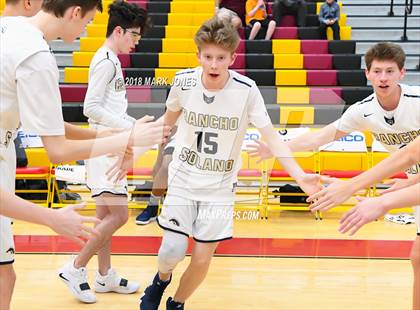 Thumbnail 2 in Coronado @ Rancho Solano Prep (Hoophall West Tournament) photogallery.