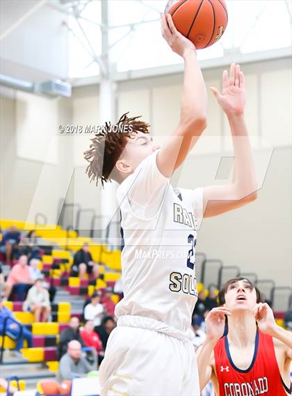 Thumbnail 1 in Coronado @ Rancho Solano Prep (Hoophall West Tournament) photogallery.