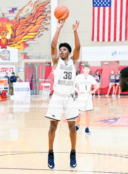 Thumbnail 1 in Coronado @ Rancho Solano Prep (Hoophall West Tournament) photogallery.