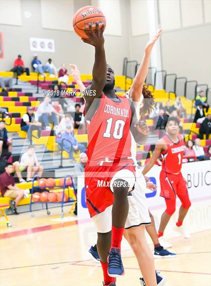 Thumbnail 2 in Coronado @ Rancho Solano Prep (Hoophall West Tournament) photogallery.