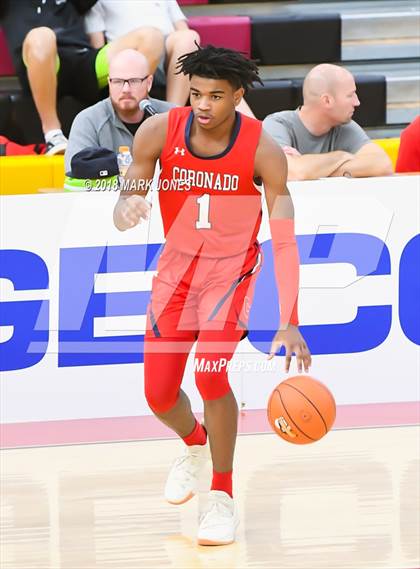 Thumbnail 3 in Coronado @ Rancho Solano Prep (Hoophall West Tournament) photogallery.