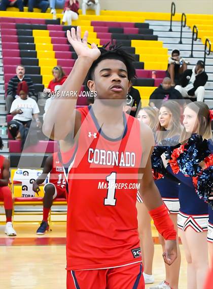 Thumbnail 1 in Coronado @ Rancho Solano Prep (Hoophall West Tournament) photogallery.