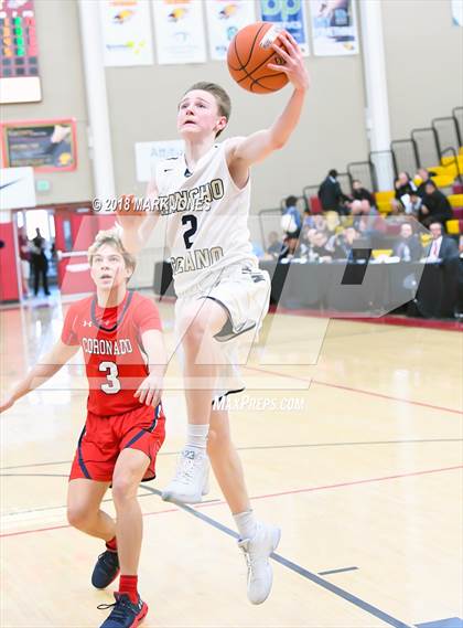Thumbnail 3 in Coronado @ Rancho Solano Prep (Hoophall West Tournament) photogallery.