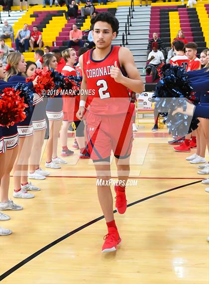 Thumbnail 2 in Coronado @ Rancho Solano Prep (Hoophall West Tournament) photogallery.