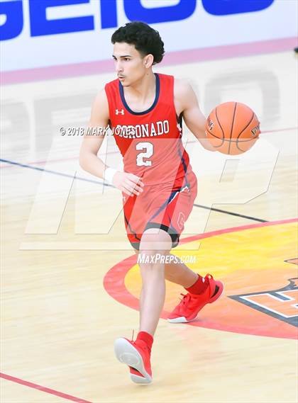 Thumbnail 2 in Coronado @ Rancho Solano Prep (Hoophall West Tournament) photogallery.