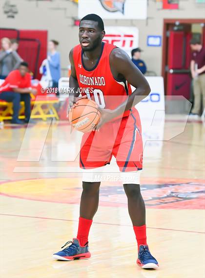 Thumbnail 1 in Coronado @ Rancho Solano Prep (Hoophall West Tournament) photogallery.