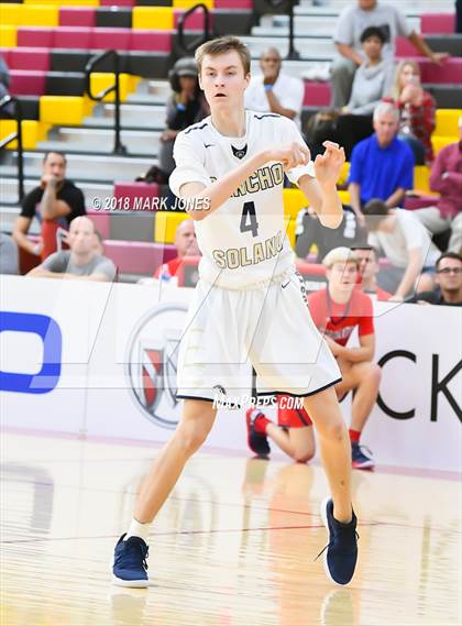 Thumbnail 1 in Coronado @ Rancho Solano Prep (Hoophall West Tournament) photogallery.