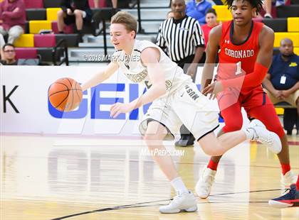 Thumbnail 3 in Coronado @ Rancho Solano Prep (Hoophall West Tournament) photogallery.