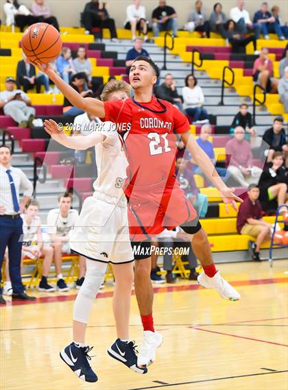 Thumbnail 1 in Coronado @ Rancho Solano Prep (Hoophall West Tournament) photogallery.