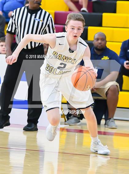 Thumbnail 3 in Coronado @ Rancho Solano Prep (Hoophall West Tournament) photogallery.