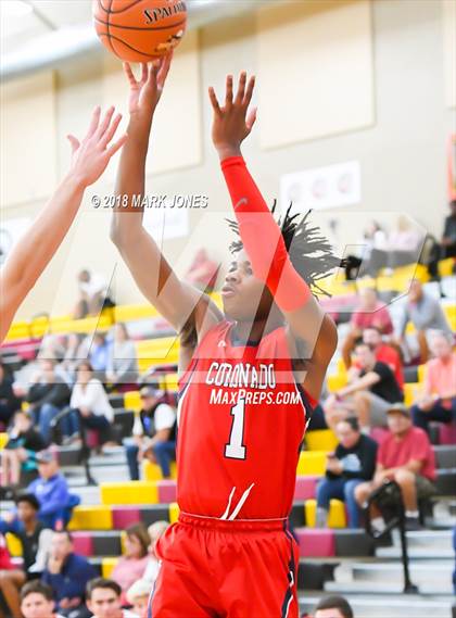 Thumbnail 3 in Coronado @ Rancho Solano Prep (Hoophall West Tournament) photogallery.