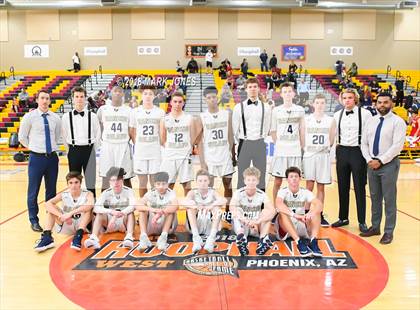 Thumbnail 1 in Coronado @ Rancho Solano Prep (Hoophall West Tournament) photogallery.