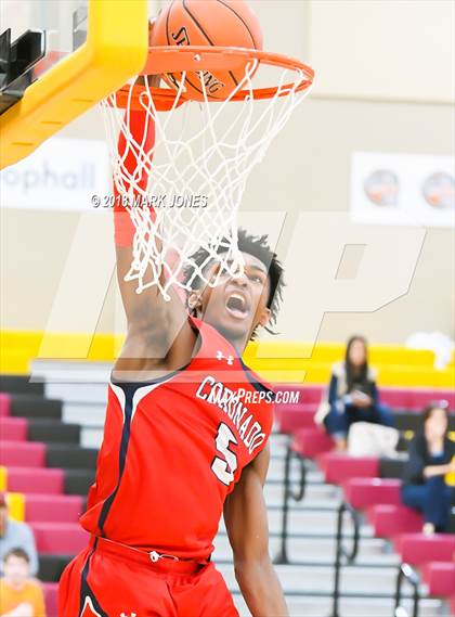 Thumbnail 2 in Coronado @ Rancho Solano Prep (Hoophall West Tournament) photogallery.