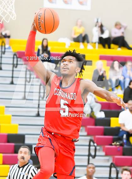 Thumbnail 2 in Coronado @ Rancho Solano Prep (Hoophall West Tournament) photogallery.