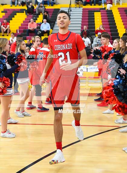 Thumbnail 2 in Coronado @ Rancho Solano Prep (Hoophall West Tournament) photogallery.