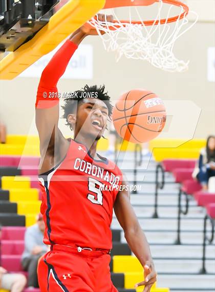 Thumbnail 3 in Coronado @ Rancho Solano Prep (Hoophall West Tournament) photogallery.
