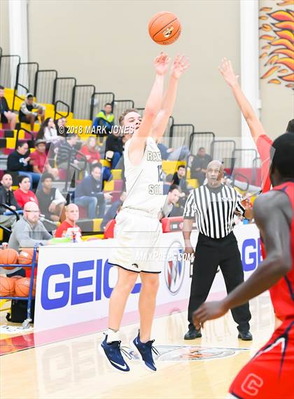 Thumbnail 2 in Coronado @ Rancho Solano Prep (Hoophall West Tournament) photogallery.