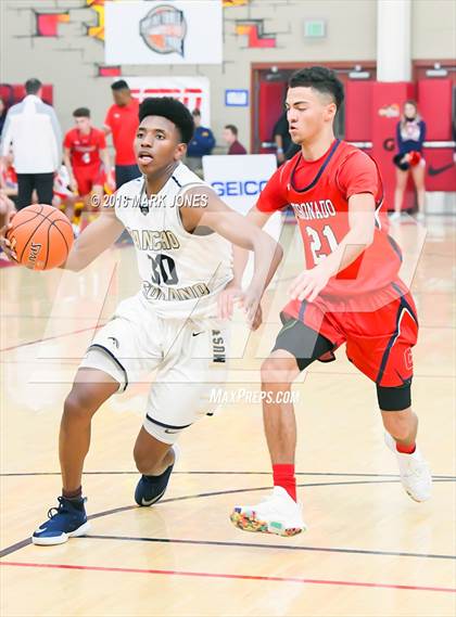 Thumbnail 2 in Coronado @ Rancho Solano Prep (Hoophall West Tournament) photogallery.