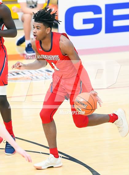 Thumbnail 2 in Coronado @ Rancho Solano Prep (Hoophall West Tournament) photogallery.