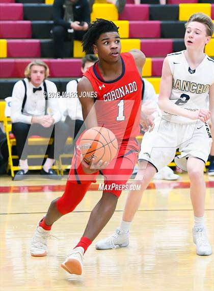 Thumbnail 3 in Coronado @ Rancho Solano Prep (Hoophall West Tournament) photogallery.