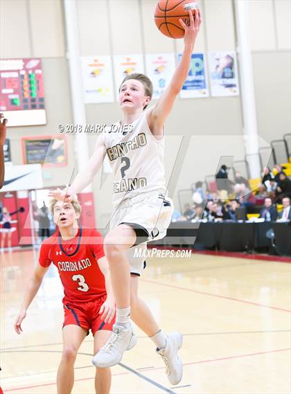 Thumbnail 1 in Coronado @ Rancho Solano Prep (Hoophall West Tournament) photogallery.