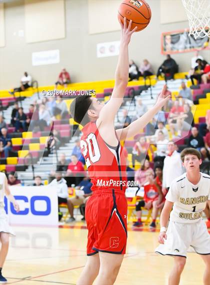 Thumbnail 2 in Coronado @ Rancho Solano Prep (Hoophall West Tournament) photogallery.