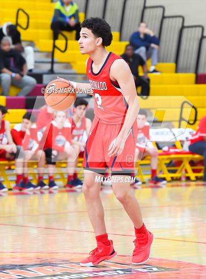 Thumbnail 1 in Coronado @ Rancho Solano Prep (Hoophall West Tournament) photogallery.