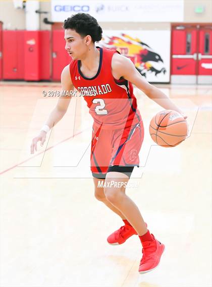 Thumbnail 2 in Coronado @ Rancho Solano Prep (Hoophall West Tournament) photogallery.