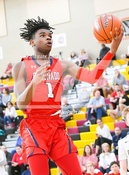 Thumbnail 2 in Coronado @ Rancho Solano Prep (Hoophall West Tournament) photogallery.