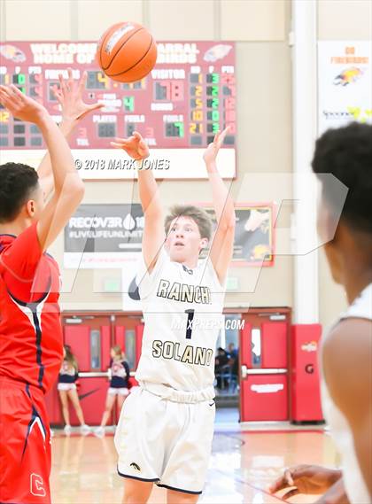 Thumbnail 1 in Coronado @ Rancho Solano Prep (Hoophall West Tournament) photogallery.